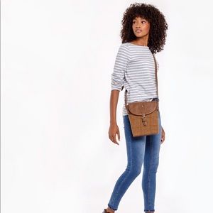 NWT- TOURER TWEED CROSS BODY BAG